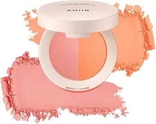 AMIIR Duo Cheekbones Iridescent Lightweight Powder Blusher #303