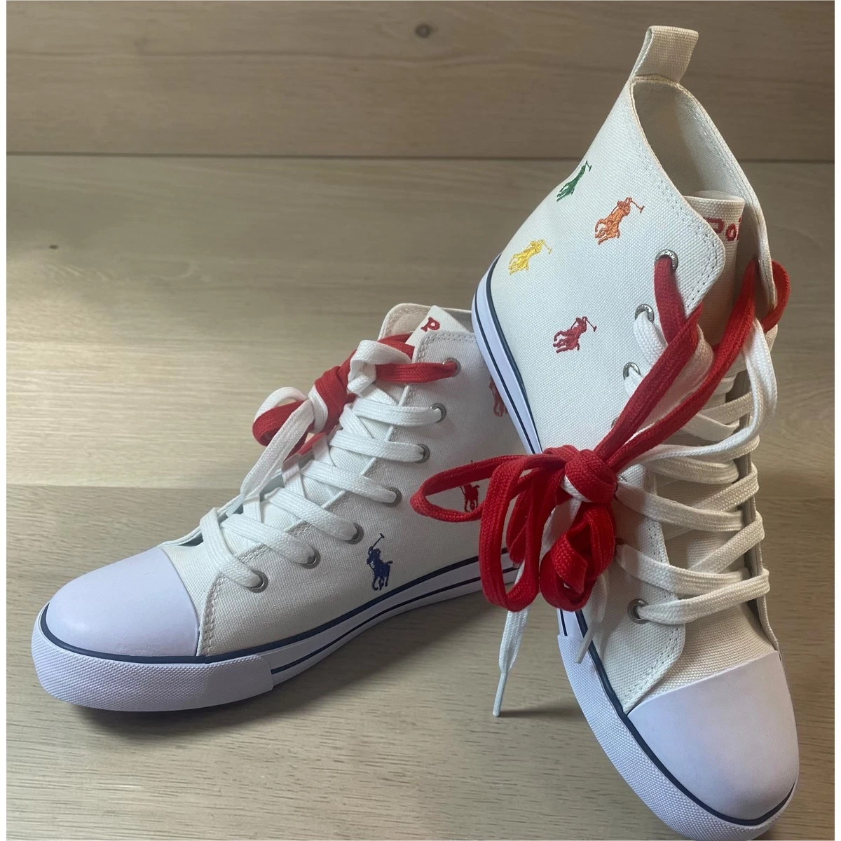 Polo Ralph Lauren High Top Athletic Shoes for Women for sale  display picture 1