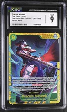 2026 One Piece The Azure Sea's Seven Dracule Mihawk CGC 9 #OP14-119
