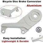 For Bike Bicycle Disc Brake Conversion Rear Disc Brake Adapter Caliper Bracket