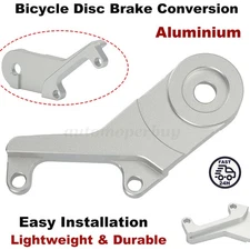 For Bike Bicycle Disc Brake Conversion Rear Disc Brake Adapter Caliper Bracket