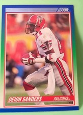 1990 Score - Deion Sanders #95 - Atlanta Falcons 