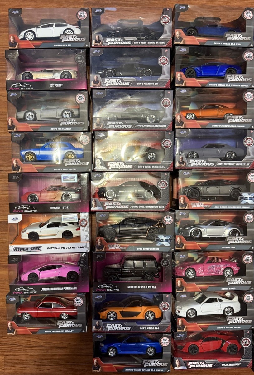 f*a様 JADA TOYS ジャダトイズ　他　ミニカー　まとめ売り Jada toys Fast and Furious 1/32 Lot (42 Cars) Great Collection HTF
