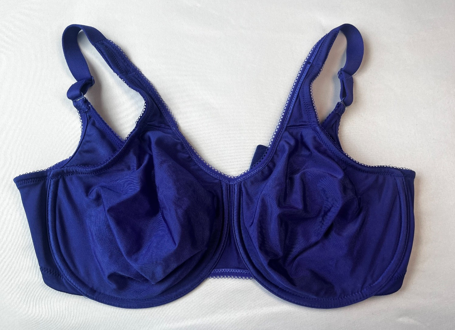 Wacoal Basic Beauty Underwire Minimizer Bra Purple 855192 Size 36G