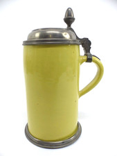 Antiker Fayence Bierkrug Walzenkrug Steinzeug  Signiert 18.Jh