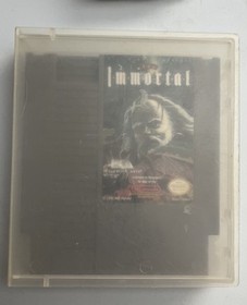 Nintendo NES Will Harvey&rsquo;s The Immortal Cartridge w/case! Rare Vintage NES Game