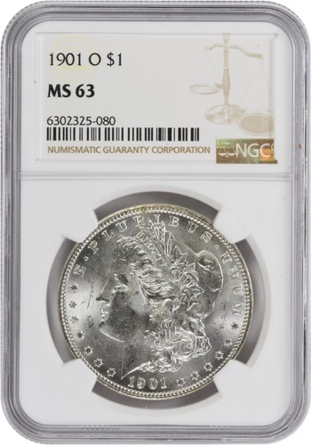 1901-O Morgan Silver Dollar MS63 NGC
