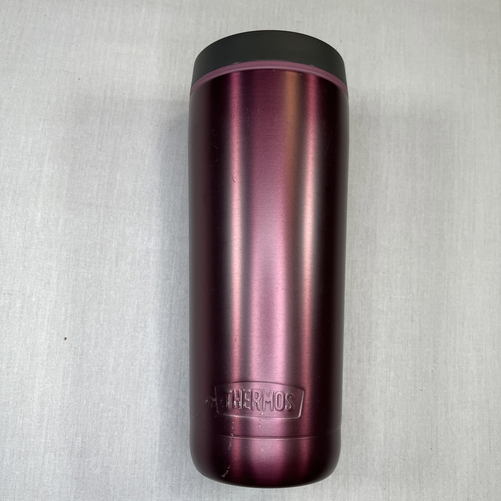 Thermos 18 oz  Stainless Vacuum Insulated Double Wall Tumbler - Metallic Purple