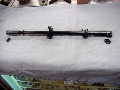 10 Power Lyman Junior Targetspot 2639 Rifle Scope Fine Crosshair Style/ End Caps