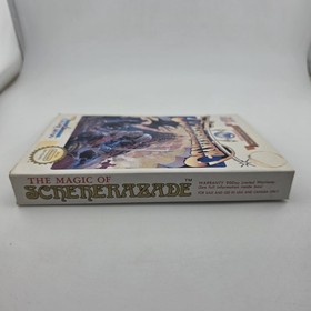 The Magic of Scheherazade Cart & Case Nintendo NES - No Manual - Actually Tested