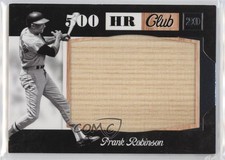 2019 Panini Leather & Lumber 500 HR Club Bats Frank Robinson #HRC-FR HOF 5z8