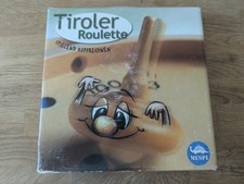 Mespi Tiroler Roulette spielend Kopfrechnen Holzspiel Top Zustand 