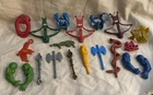 Vintage 1980s Masters Of The Universe/He-Man 20 Accessory Weapons Lot