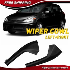 2x Front Windshield Wiper Cowl Cover Lhrh For 2007-2012 Nissan Versa Hatchback 2x Front Windshield Wiper Cowl Cover Lhrh For 2007-2012 Nissan Versa Hatchback