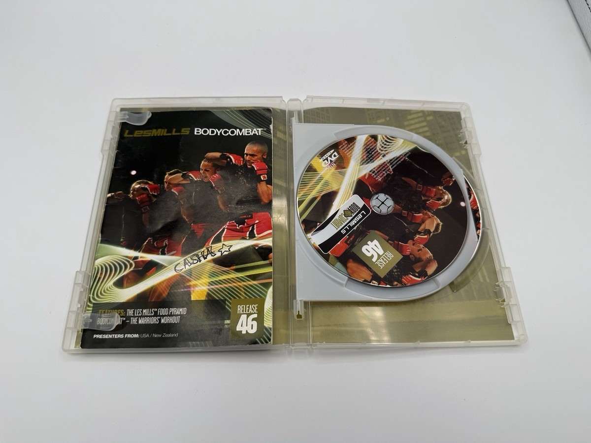 Les Mills BODYCOMBAT Body Combat 46 DVD + CD Home Fitness Cardio