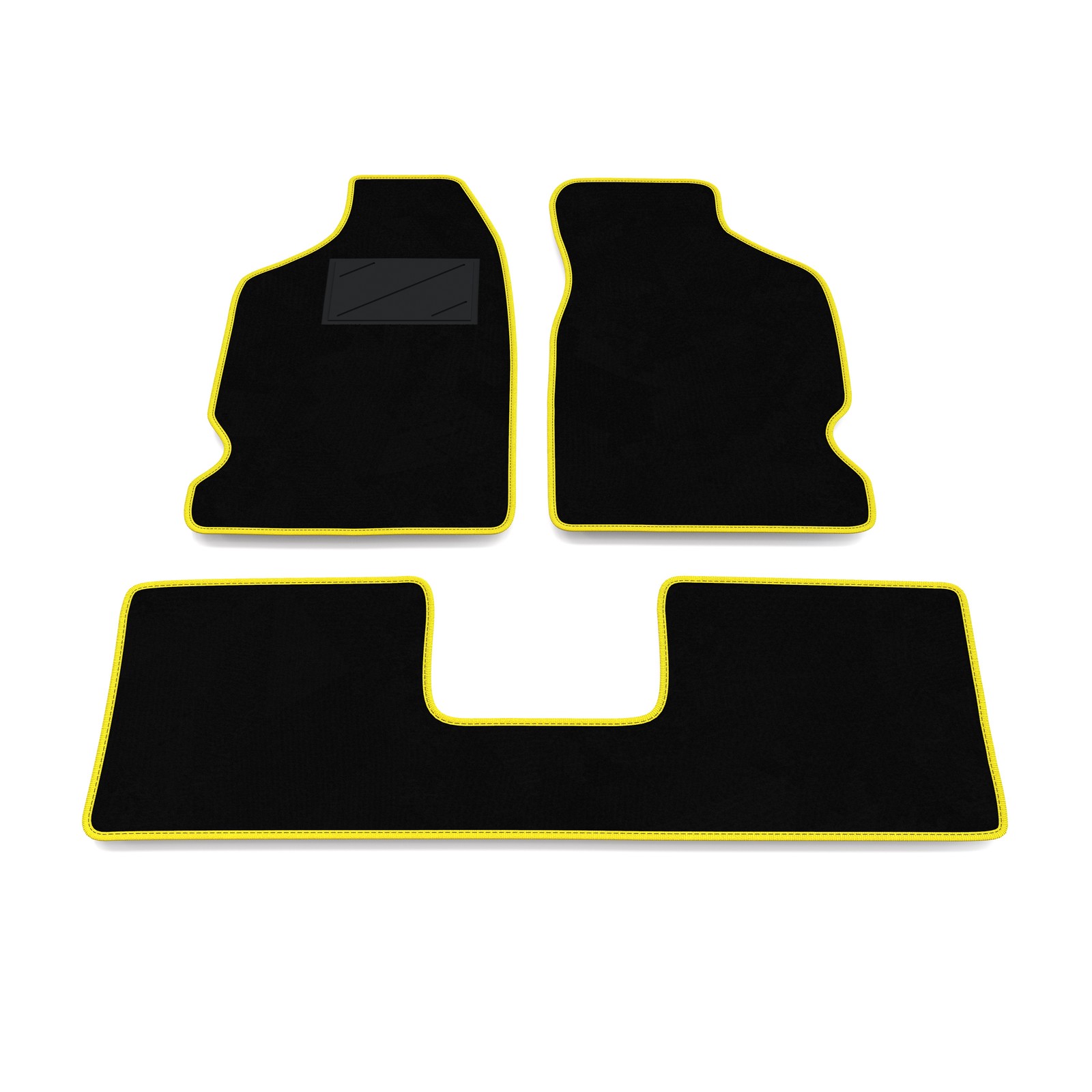 Tapis de sol arrière uni Saxo 1996-2003 pour trajets quotidiens
