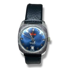 Cronel Marlboro 17 Jewels Swiss Made Orologio Meccanico Vintage Funzionante