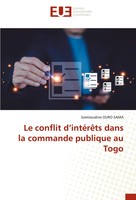 Samiroudine Ouro Sama | Le Conflit D'intéRêTs Dans La Commande Publique Au Togo