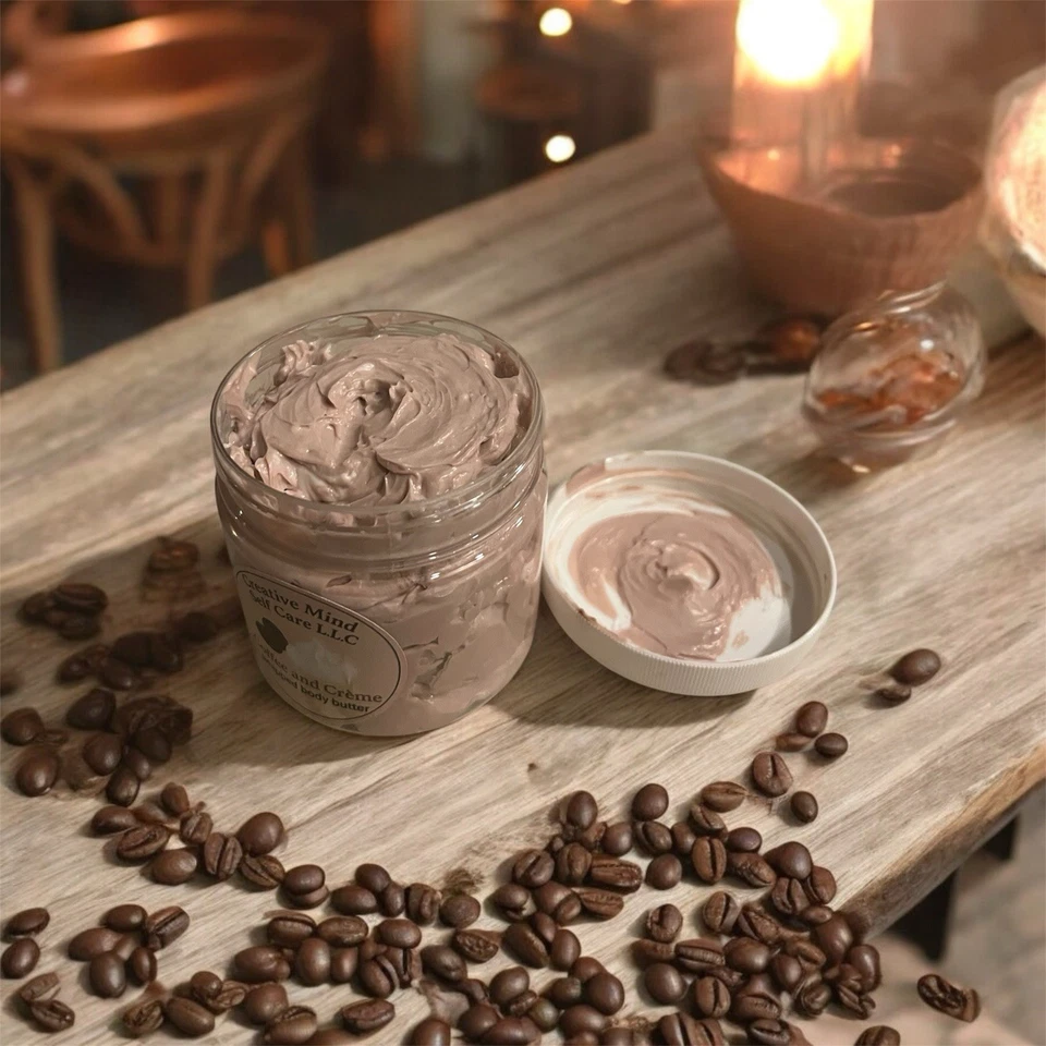 Handcrafted Coffee And Crème Whipped Body Butter - Image 2 of 2