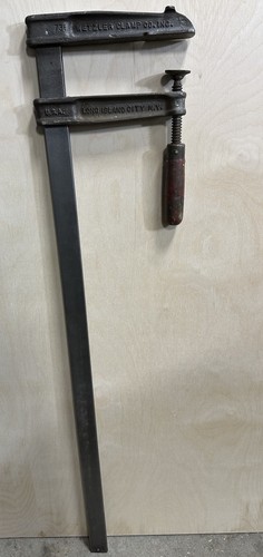 Wetzler # 736 Clamp with Wood Handle 