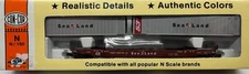 N Scale Con-Cor Twin Stack Container Car Set CSXT Sea Land