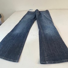 Citizens of Humanity Ingrid 002 Low Waist Flare Jeans Blue Stretch Size 28