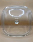 Pyrex Corning Ware Replacement Lid P-12-C Clear Glass Lid 10 Inch Small Handle