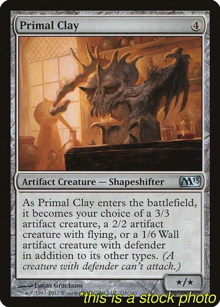 Magic Primal Clay Magic 2013 (M13) 210 Moderately Played
