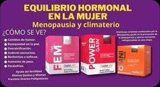 EQUILIBRIO HORMONAL  1 Caja Fem + 1 OML Plus + 1 Power Gain