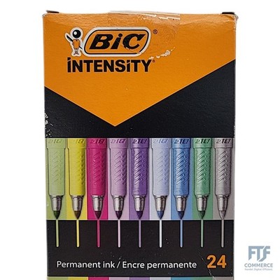 BIC Intensity Pastell Marker, in 24 verschiedenen Metallic- und Pastellfarben, g