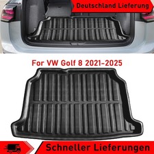 Für VW Golf 8 2020- VIII Gummi Kofferraumwanne Laderaumwanne Kofferraummatte