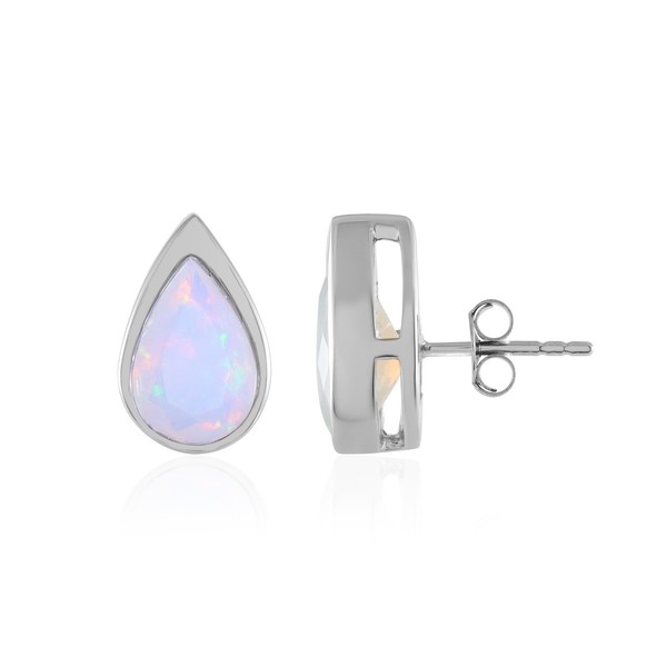 Welo Opal Plattierte Silber Ohrringe-image