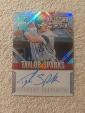 2014 Panini Perennial Draft Prospect Signatures Taylor Sparks #5 /199 Refractor