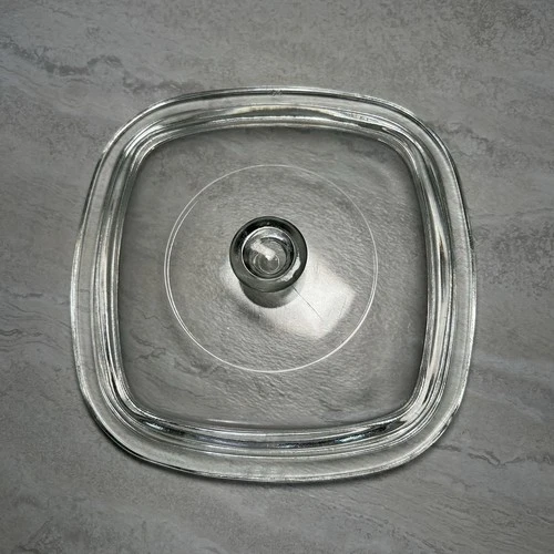 Vintage Corning Ware Replacement Clear Lid Pyrex P-7-C Casserole