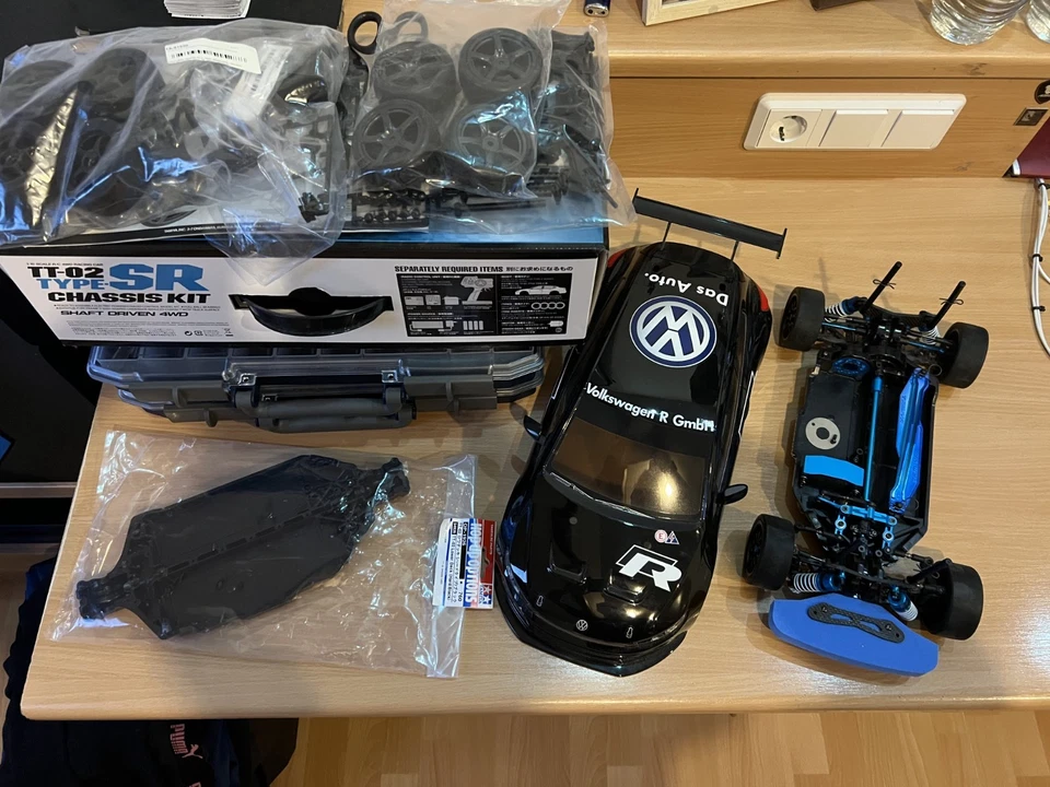 TT-02 Type-SR Chassis Tamiya 47439 + Ersatz + Teile + Tuning - Bild 4 von 4