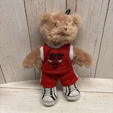 NBA 2014 Plush CHICAGO BULLS Mascot Bear 9" Tall