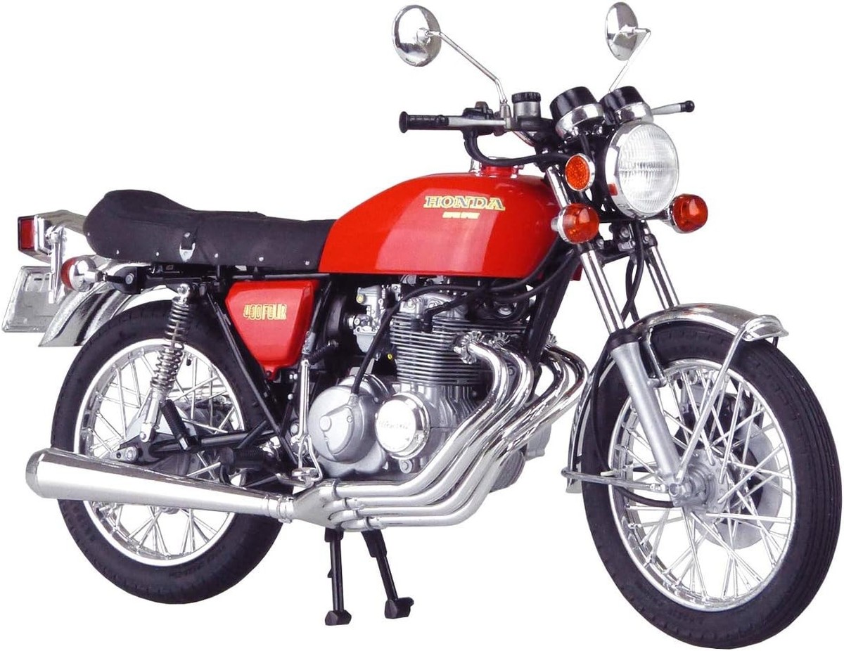 Honda CB400F プラモデル 1/12 AOSHIMA 1/12 Naked Bike No.15 Honda Cb400 Four Plastic Model