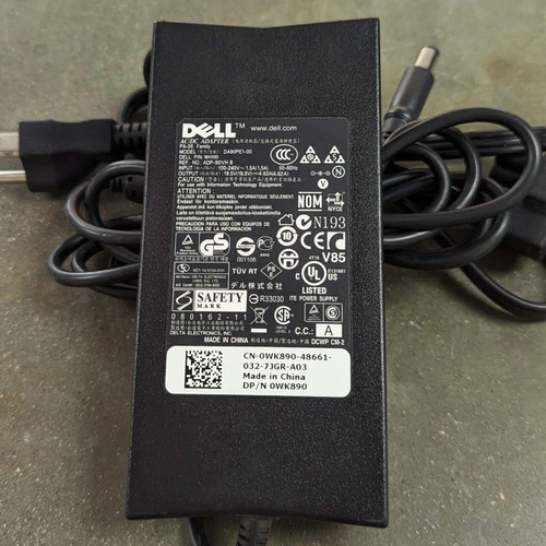 Genuine Dell Latitude 5480 5580 5570 7470 7480 7490 90W AC Adapter Charger Power
