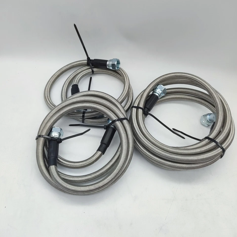 Cummins 47RE Transmission Cooler Lines Kit Hose For 1996-02 Dodge Ram Heavy Duty - Image 4 of 4