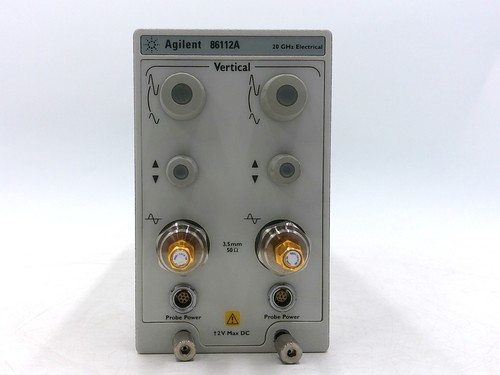 Agilent 86112A 20 GHz Dual Channel Electrical Module 3.5mm Plug-In DCA