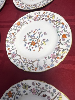 VINTAGE SPODE SHANGHAI R5321 SALAD/DESSERT PLATES