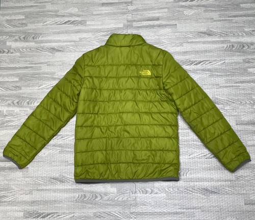The North Face Woman jacket Size M(10/12) Green Small Stain L Arm - Picture 2 of 6