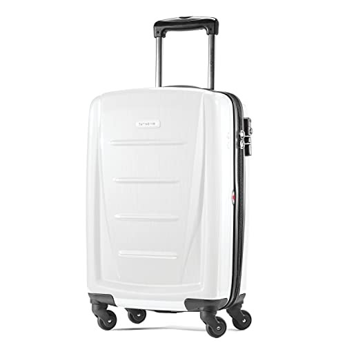 SAMSONITE WINFIELD 2 HARDSIDE LUGGAGE WITH SPINNER WHEELS - BRUSHED WHITE