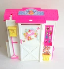 VTG 1995 Barbie Feeding Fun Stable Playset 15506 w/Nibbles Horse, Farm Animals
