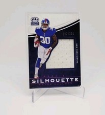 WAYNE GALLMAN 2017 Preferred 237/250 Crown Royale Silhouette Patch Rookie GIANTS