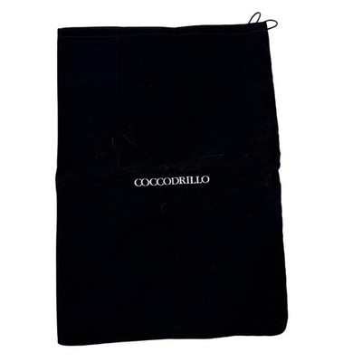 Coccodrillo Velvet Shoe Dust Bag Black OS