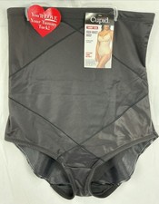 Cupid Shapewear Tummy Tuck 3XL Black Hi Waist Brief Extra Firm Control NWT