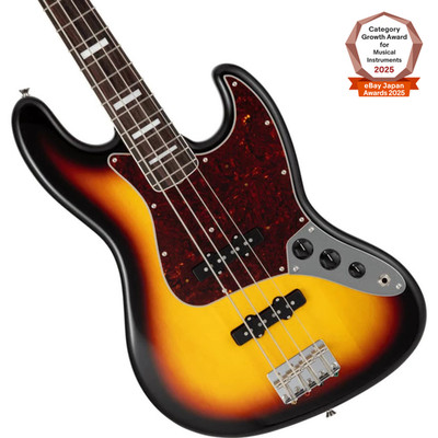 Fender Made in Japan Traditional Late 60s Jazz Bass 3-Color Sunburst