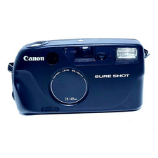 Canon Sure Shot 28/48mm Lens Point Shoot 35mm Film Camera Untested