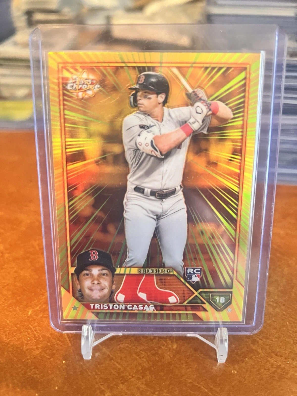 2023 Topps Chrome - Radiating Rookies Triston Casas #RR-11 (RC) RED SOX
